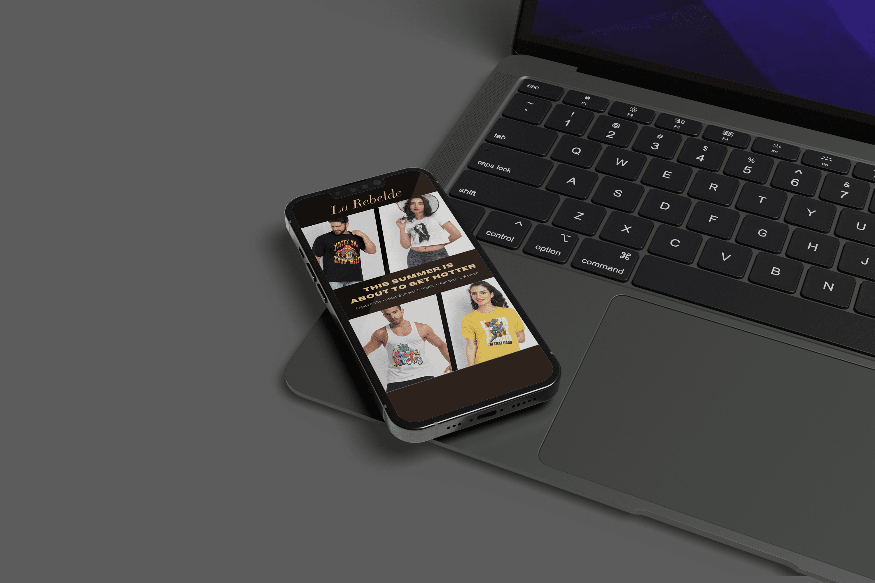 La Rebelde — Storefront & Visual Identity