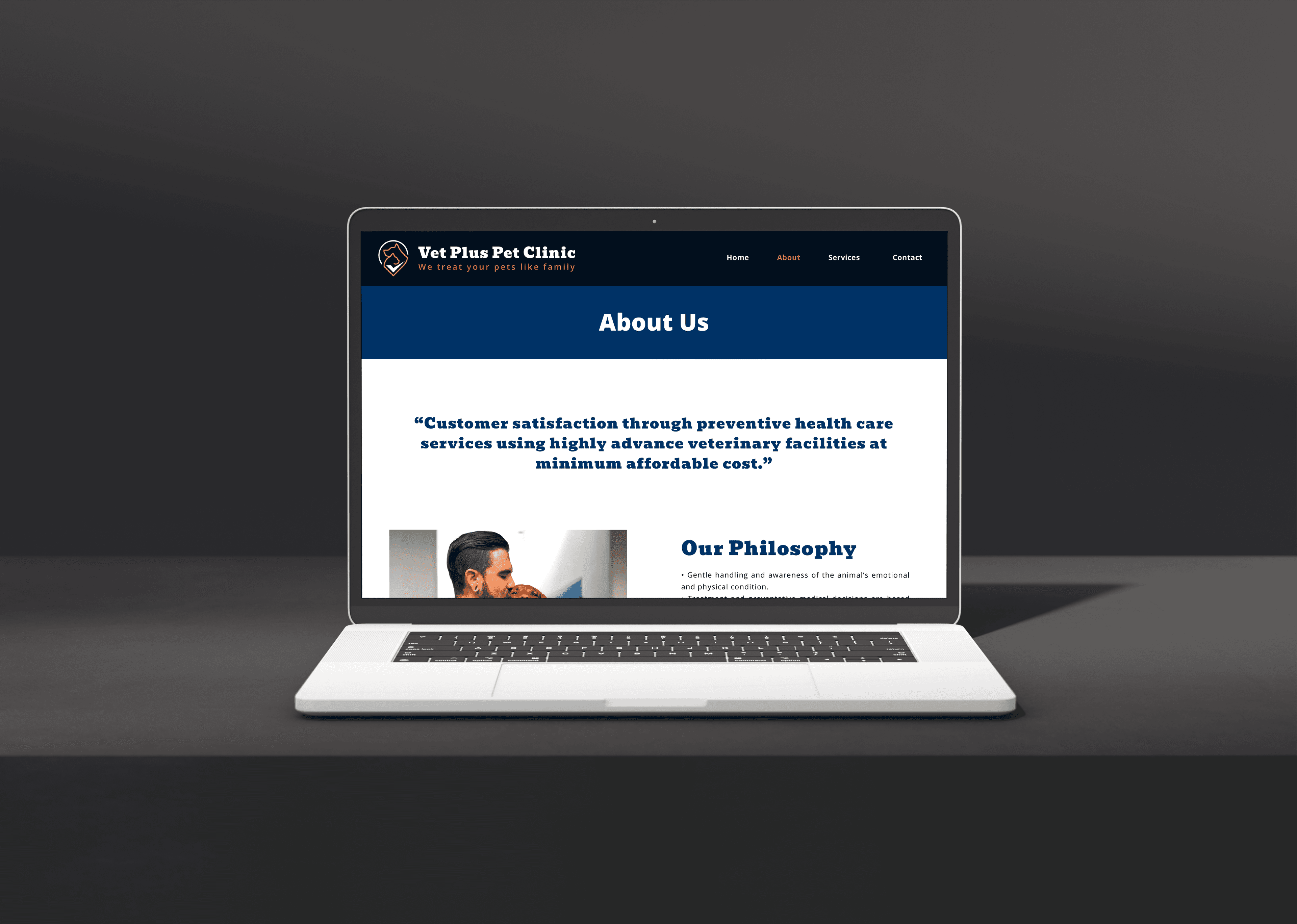 Vet Plus Pet Clinic — project cover